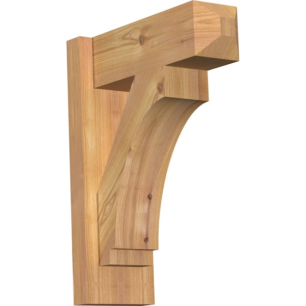 Ekena Millwork Imperial Craftsman Smooth Outlooker, Western Red Cedar, 5 1/2"W x 14"D x 18"H OUT06X14X18IMP04SWR - main